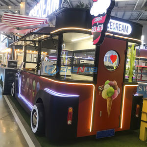 Carrello Mobile per Alimenti Personalizzato, Food Truck per Crepes, Waffle, Pizza, Hot Dog, Caffè Freddo in Vendita - Product Image 3