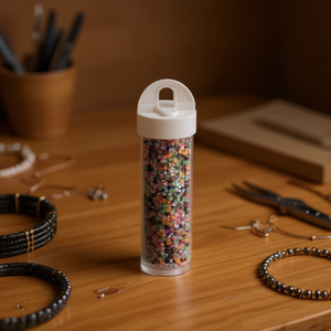 Ilan Abalorio Perline multicolori da 3 mm per la creazione di gioielli - Product Image 3