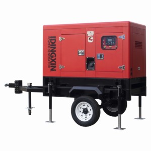 <b>Mobile</b> Portable Silent <b>Generators</b> 20kw 30kva 50kva 100kw 125kva 200kva Soundproof Power Plant Genset for Outdoor Use DX20GF-DX30 - Product Image 5