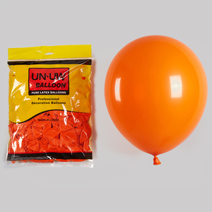 Palloncini in Lattice Rotondi da 12 Pollici, 2,8g, <span class=keywords><strong>Arancione</strong></span> Opaco, Palloncini Standard per Decorazioni di Feste di Compleanno - Product Image 1