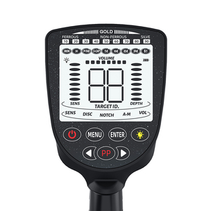 Détecteur de métaux professionnel LCD, étanche IP68, bobine de 1m, pour la recherche extrême de l'or, sols fortement minéralisés, eau salée, plage, ROHS GT964 - Product Image 3