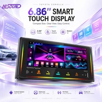Autoradio Android 6,86 pouces pour Toyota Corolla avec CarPlay, Android Auto, Bluetooth, ajustement personnalisé, unité centrale OEM ODM