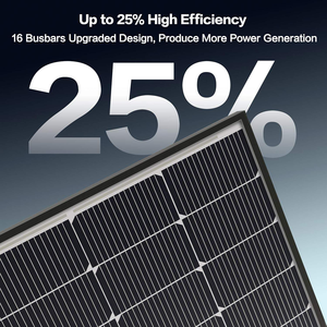 Expédition rapide, panneau solaire monocristallin en silicium de petite <span class=keywords><strong>taille</strong></span> de type N 16BB 100 watts, kit complet - Product Image 2