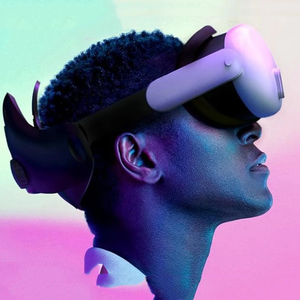 Pour lunettes <span class=keywords><strong>VR</strong></span> <span class=keywords><strong>Oculus</strong></span> Quest 3, console de jeu tout-en-un à détection de mouvement, appareil 3D monté sur la tête compatible Steam - Product Image 2