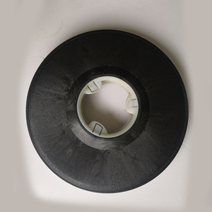 HAKO/HAKOMATIC Original 17 \ "pouces/43cm SCRUBMASTER B45 noir Poly balayeuse de <span class=keywords><strong>sol</strong></span> électrique <span class=keywords><strong>brosse</strong></span> à récurer en plastique pour le nettoyage - Product Image 3