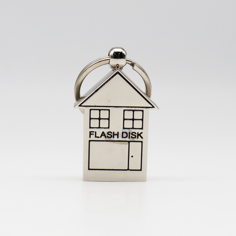 Metal <strong>House</strong> <strong>Shape</strong> <strong>Usb</strong> <strong>Flash</strong> <strong>Drive</strong> 8gb 16gb 32gb 64gb High Quality Memory Stick <strong>Usb</strong> Flashdisk Personalized Pendrive <strong>Usb</strong>