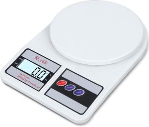 <b>Mini</b> Stainless Steel Diet Kitchen <b>Scale</b> LCD Display with Lid Battery Powered 5kg Capacity Weight Measuring - Product Image 1