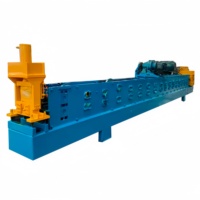 Ligne de production de rayonnages en acier, équipement de profilage à froid avec contrôle PLC et composants de moteur essentiels
