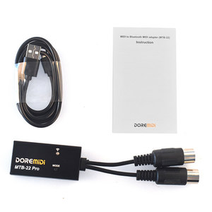 Electronic Piano Guitar Keyboard Drum Musical Instruments Wireless for 5-Pin USB MIDI Adapter 1 Channel <strong>MTB</strong>-22Pro - Product Image 4