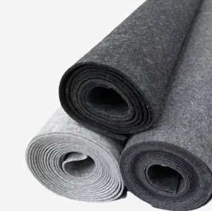 Rollo de Fieltro de Poliéster Punzonado con Aguja para Decoración Interior Automotriz, Alfombra para Maletero y Piso de Automóvil - Product Image 1