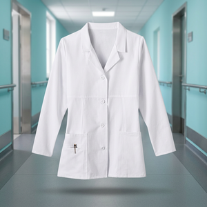 Uniformes médicos de algodón al por mayor/Uniformes de trabajo para hospitales con diseño personalizado/Uniformes sanitarios duraderos y lavables - Product Image 4