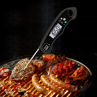 BBQ Tools Digital Meat Thermometer Household Thermometer IP67 Waterproof BBQ Thermometer with Bright Backlight & Calibration