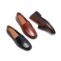 Mocassins plats en cuir véritable pour femmes - Chaussures de mode respirantes et légères