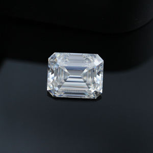 גבוהה באיכות אוקטגון צורת D צבע לבן moissanite אבני 1ct 2ct אמרלד לחתוך loose moissanite יהלומים - Product Image 3