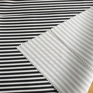 Tela oxford impermeable para silla de playa, tela de poliéster con estampado de rayas blancas y negras, 200gsm, 600d - Product Image 2