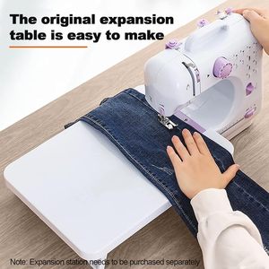 家庭用ポータブルミシン ウォーキングフット 高速モーター 自動潤滑 ABS+金属製造 9W出力 中国製 - Product Image 2