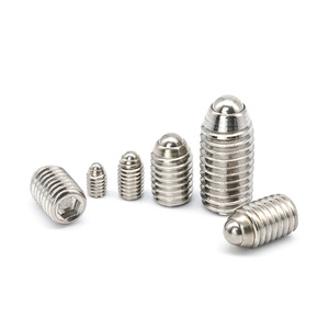 304 316 Stainless Steel Headless Hollow Hexagon Hex Socket Drive Ball Spring Plunger Ball Indent Point <strong>Grub</strong> Set <strong>Screw</strong> - Product Image 6