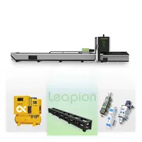 LF-T máquina para corte de tubo quadrado cortador a laser cortador de fibra de metal cortes rápidos