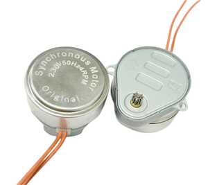 Hysterese-Synchronmotor <span class=keywords><strong>TH</strong></span>-204 Einphasig AC 230V 4U/min 6W Zahnhöhe 5MM Buchse 6,3MM Klasse F 2-Wege - Product Image 2