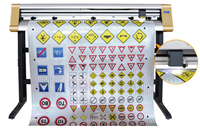 Plotter cortador de grabado, máquina de publicidad, cortador de pegatinas de coche, promoción