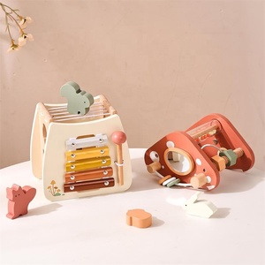 2024 nuovo arrivo multifunzione in legno fungo casa <span class=keywords><strong>giocattoli</strong></span> per bambini Montessori <span class=keywords><strong>giocattoli</strong></span> educativi per l'apprendimento precoce <span class=keywords><strong>giocattoli</strong></span> per bambini piccoli - Product Image 2