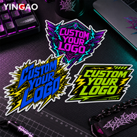 Autocollants personnalisés avec logo graffiti, vinyle imperméable découpé sur mesure, étiquettes de bagages personnalisées, autocollants pour skateboard, décalcomanies autocollantes pour entreprises
