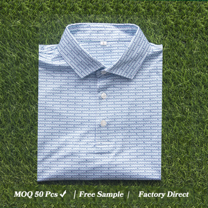 <span class=keywords><strong>Polo</strong></span> da Golf per Uomo Personalizzata, Super Morbida, Traspirante, con Stampa Integrale, Oversize, ad Asciugatura Rapida - Product Image 1