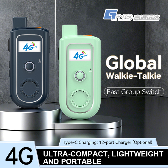 4g POC Compact and Portable High Quality Ptt 5000Km Global PTT Long Range Mini Global 5000km Range Walkie Talkie