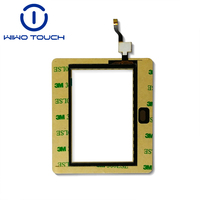 Module LCD tactile capacitif personnalisé étanche de 3,5 pouces avec des performances de fiabilité élevées pour les appareils marins
