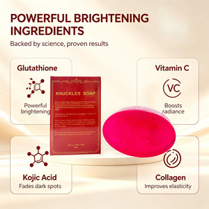 <span class=keywords><strong>Savon</strong></span> éclaircissant Jiluoya Intense pour les jointures, au glutathion, vitamine C et acide kojique - Action <span class=keywords><strong>rapide</strong></span>, blanchissant, nettoyage en profondeur, <span class=keywords><strong>savon</strong></span> naturel 200g - Product Image 6