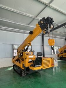 Nhỏ Spider <span class=keywords><strong>Crane</strong></span> Thiết kế di động <span class=keywords><strong>mini</strong></span> Crawler <span class=keywords><strong>10t</strong></span> Spider <span class=keywords><strong>Crane</strong></span> sử dụng trong nhà - Product Image 3
