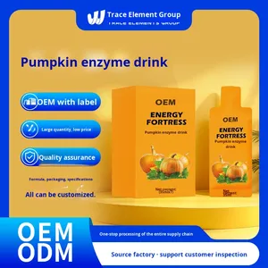 Boisson enzymatique à la citrouille personnalisée par le fabricant, prébiotique, jus de fruits et légumes, purée de citrouille NFC <span class=keywords><strong>Xiaoxiao</strong></span>, boisson à base de plantes, OEM - Product Image 4