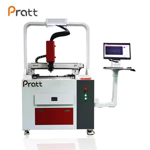 Máquina de corte por láser de fibra de alta precisión Pratt CNC 6050 con precio barato para metal utilizado en la fabricación industrial