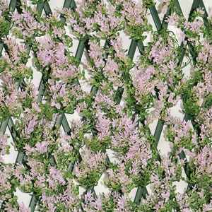 Dekorasi tanaman pagar buatan, bahan PE 90cm * 200cm yang dapat diperluas untuk dinding taman dan lanskap - Product Image 6