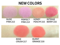 Palette de blush sans logo fard à joues visage maquillage cosmétiques marque privée en forme de coeur blush sur poudre palette de surligneurs