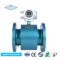 Débitmètre électromagnétique numérique 3 pouces 50 mm pour l'eau, dispositif de contrôle quantitatif du débit et de dosage pour l'eau industrielle
