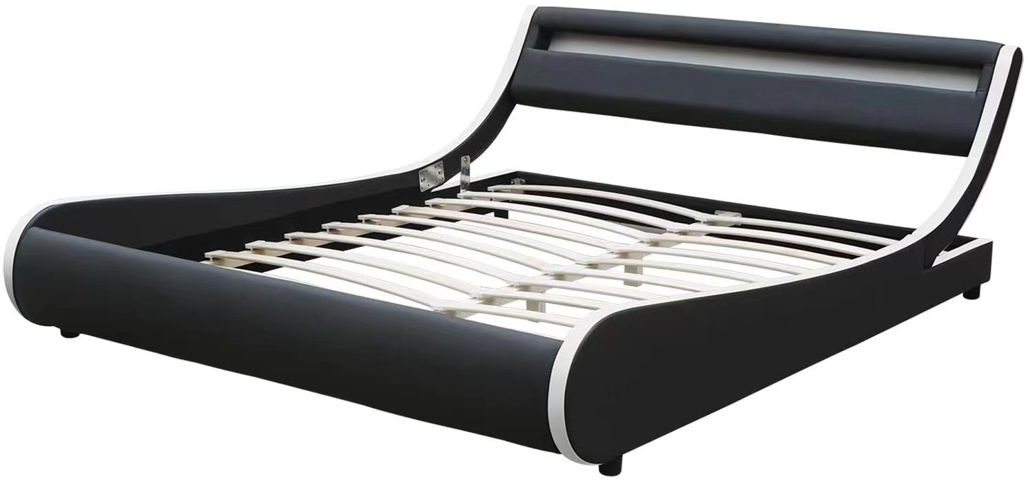 Classic home king bed frame design furniture