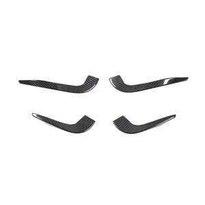 Alerones Delanteros para Parachoques de Coche, Divisores de Aire para <span class=keywords><strong>Audi</strong></span> <span class=keywords><strong>RS3</strong></span> <span class=keywords><strong>Sedan</strong></span> 2017 2018 <span class=keywords><strong>2019</strong></span>, Divisores de Parachoques Delanteros, Rejillas de Ventilación, Alerones de Fibra de Carbono - Product Image 5