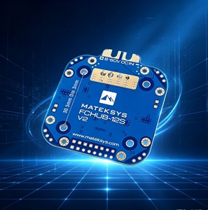 HOSHI <span class=keywords><strong>MATEKSYS</strong></span> FCHUB 12S V2 PDB 60V 70A 440A เซ็นเซอร์กระแสไฟ 5V 12V BEC 30x30 มม. สำหรับโดรน XClass ควอดคอปเตอร์ - Product Image 1