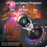 YDH-TKQ01 Nouveau projecteur LED portable d'intérieur 4K Galaxy Disc ciel étoilé 650 lumens avec effet HD 4K