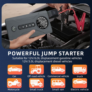 Multi-funzione 16000mAh strumenti di <span class=keywords><strong>emergenza</strong></span> batteria Booster salto di avviamento ponticello portatile con compressore <span class=keywords><strong>d</strong></span>'aria gonfiatore pneumatici