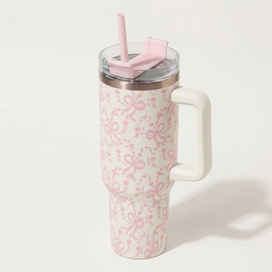 Proveedor Destacado: Vaso de Acero Inoxidable de Doble Capa 304 de 40oz, Estilo Moderno y Divertido, con Pajita y Asa, Libre de BPA - Product Image 6