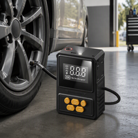 Gonfleur de pneus de voiture numérique sans fil portable