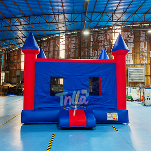 Castillo Inflable Comercial con Diseño de Dinosaurio, Brincolín con Soplador de Aire para Fiestas Infantiles en Alquiler - Product Image 1