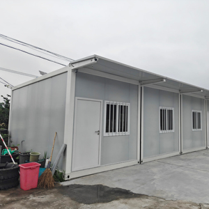 Casa prefabricada contenedor de 20 pies Casas desmontables y pequeñas a la venta para uso de oficina y diseño de paquete plano de villas - Product Image 1