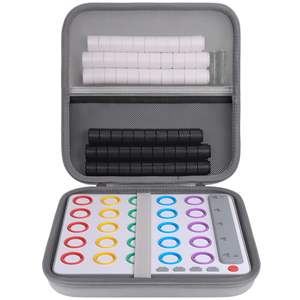 เคสเก็บเกมกระดานกลยุทธ์พร้อม <span class=keywords><strong>giiker</strong></span> Smart สี่3D Ai-powered 4 in a ROW Game EVA - Product Image 1