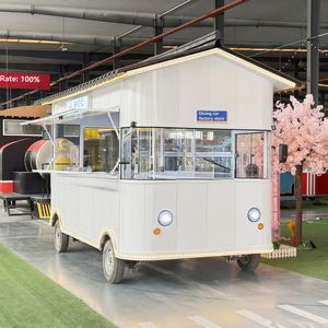 街头销售用全装配备的食品车，定制食品售卖拖车 - Product Image 4