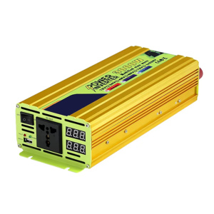 3000W Single Phase Mobile Power Supply Off-Grid 95% Efficiency 50/60Hz Correction Wave Feature Compressor Home Motor HJ12V-220V- - Product Image 1