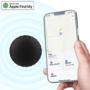 Traceur GPS pour animaux de compagnie certifié MFi avec logo imprimé, anti-perte, compatible <span class=keywords><strong>Apple</strong></span> <span class=keywords><strong>AirTag</strong></span> - Product Image 1