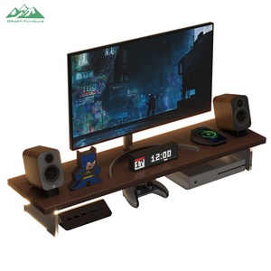 Soporte <span class=keywords><strong>Portátil</strong></span> de Madera <span class=keywords><strong>para</strong></span> <span class=keywords><strong>Laptop</strong></span> Wayon con Estante de Almacenamiento <span class=keywords><strong>para</strong></span> Oficina en Casa, Mejora la Postura y la Organización del <span class=keywords><strong>Escritorio</strong></span>, Diseño Compacto - Product Image 3